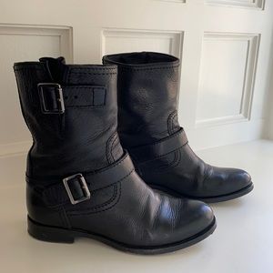 Prada Black Booties